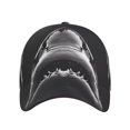 thumbnail image 3 of Wukai Black And White Shark Baseball Cap: Comfortable, Stylish, and Adjustable Hat for Sports, Daily Wear, and Outdoor Activities-One Size, 3 of 7