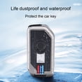 thumbnail image 4 of xinxixnxx Car Key Case Bag Unlocking Keys Holder Waterproof Anti-scratch Remote Shell Lightweight Portable Controller Protector Black Hand Rope Buckle, 4 of 6