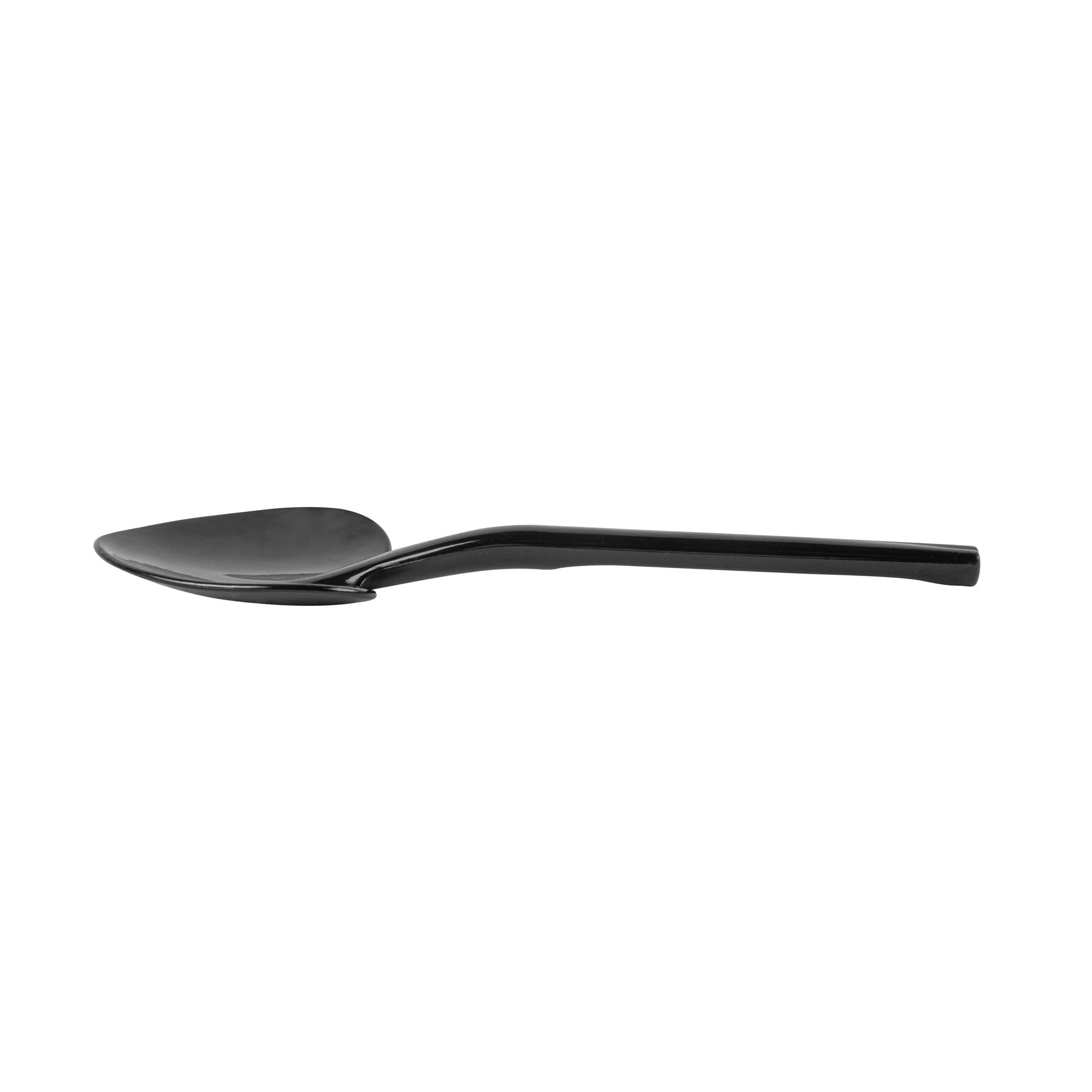 Black Plastic Love Shovel Spoon - 3 1/2" x 1 1/4" - 500 count box