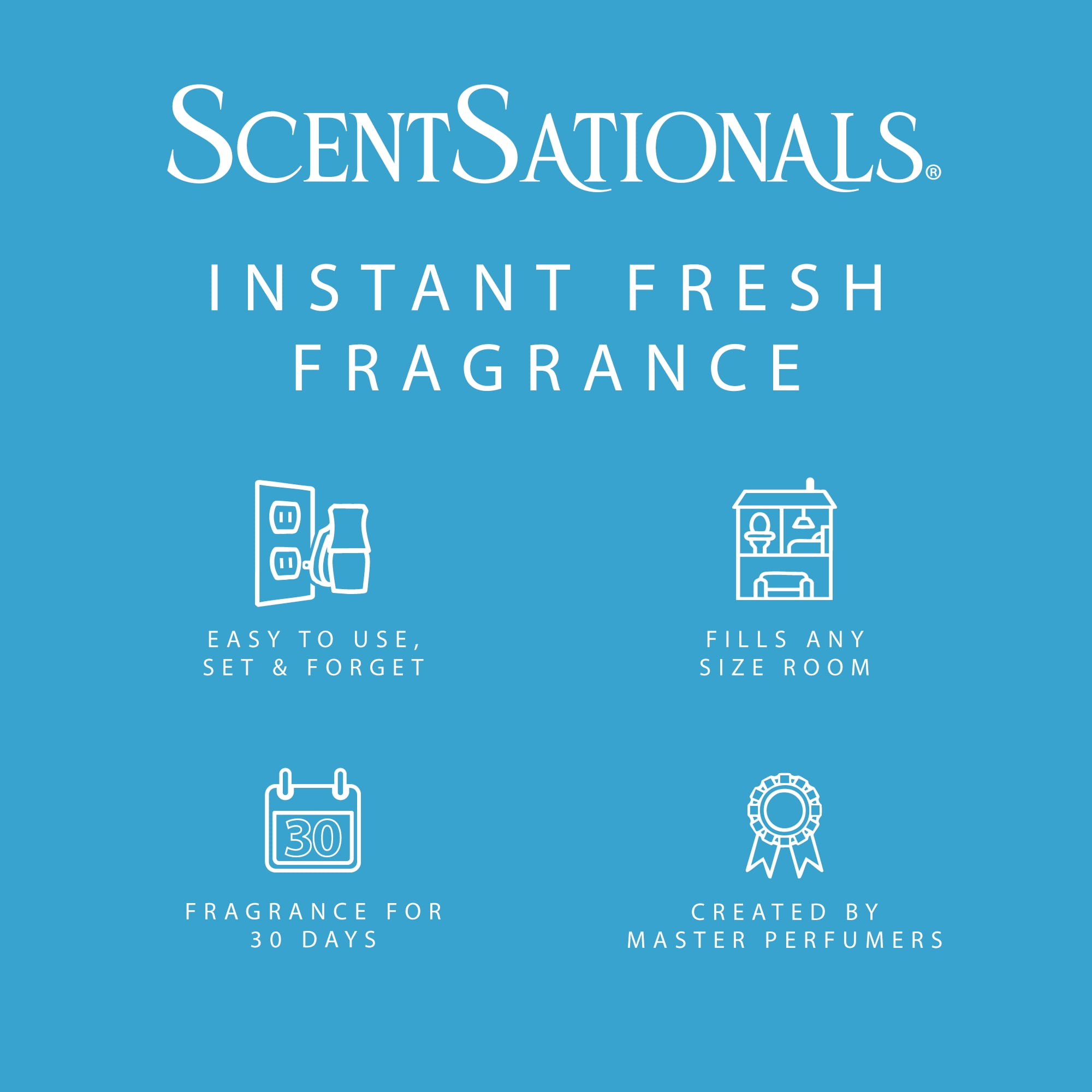 ScentSationals Aroma Accent Fragrance Oil, Bubbles