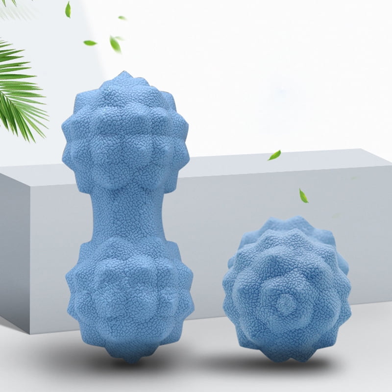 Double Lacrosse Massage Roller Ball for Back Neck Shoulder Spine Legs