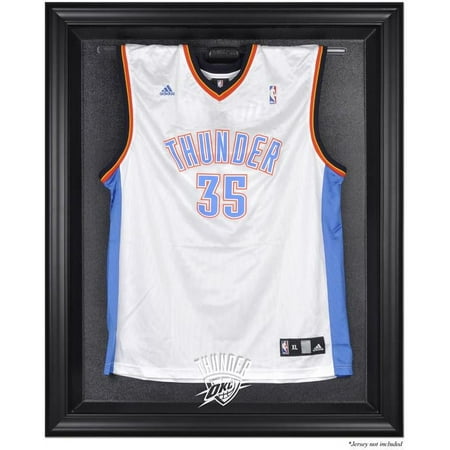 Oklahoma City Thunder Black Framed Team Logo Jersey Display Case