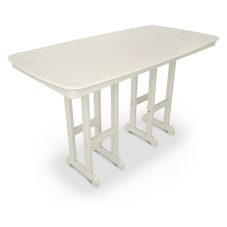 POLYWOOD® Nautical 37 x 72 in. Bar Table