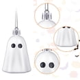 thumbnail image 6 of sunsanly 1/2/4Pcs Halloween Hanging Ghost Ornaments Plastic Mini Ghost Figurine Halloween Home Party Decoration for Small Tree, 6 of 7