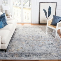 Safavieh History Jamal Oriental Area Rug, Light Gray/Navy, 4' x 6'