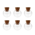 thumbnail image 4 of de con corcho,Frascos de botella de ,Mini frascos de de vidrio, de , de vidrio con mensaje,Colgante de manualidades Sunnimix Botellas de los deseos con corcho, 4 of 8