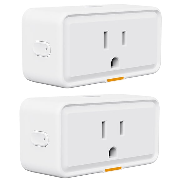 Smart Plug, Smart Plugs That Compatible with TUYA and smart life and Google, Smart Outlet with WiFi Remote Control and Timer Function, with type-c,2 Packs
