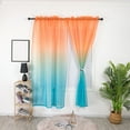 thumbnail image 2 of Visland Sheer Mermaid Bedroom Curtains, 78” x 84” (2 Panels), 2 of 4