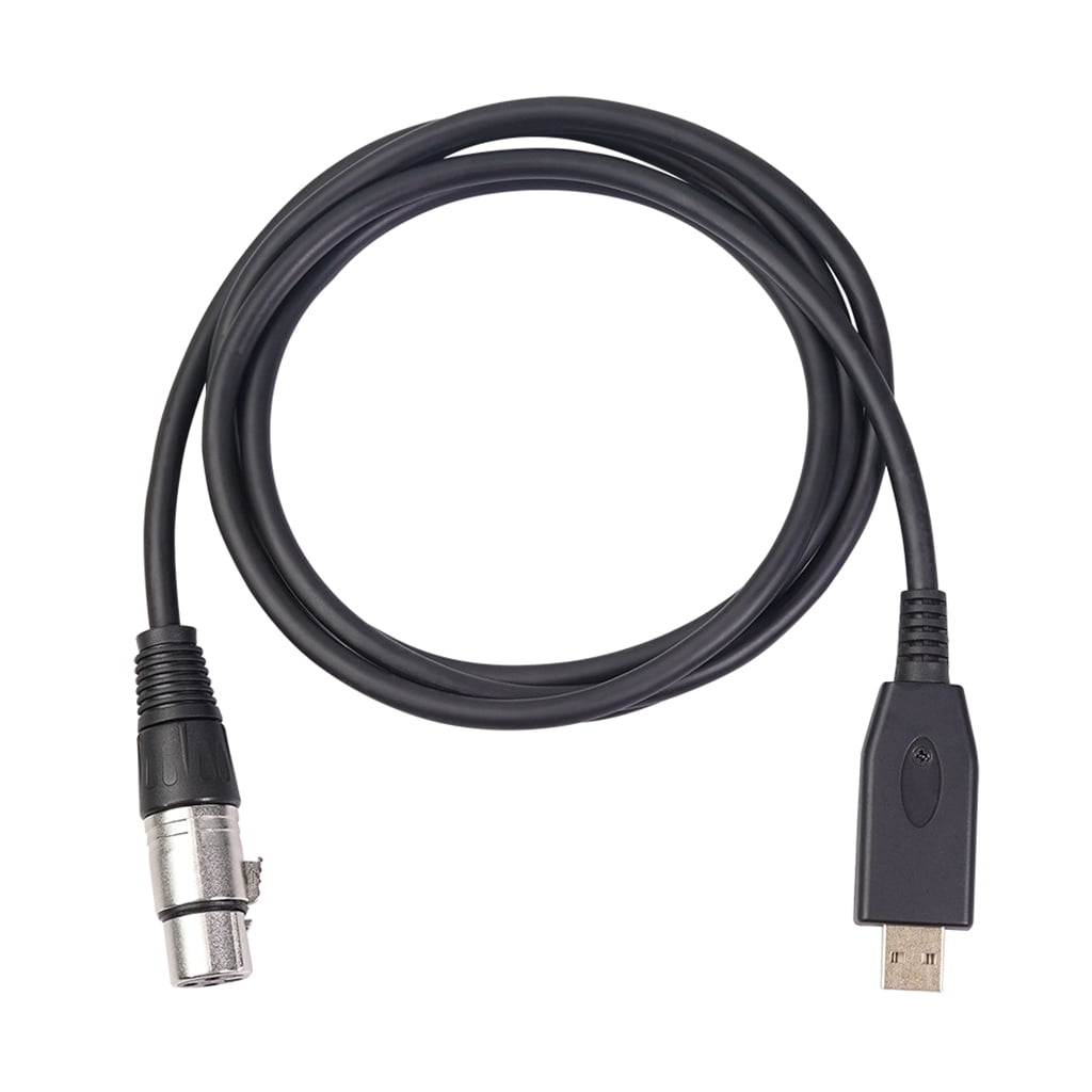 Audio USB Mic Wire Universal Compatible USB2.0 Plug Mic Cable Plug and
