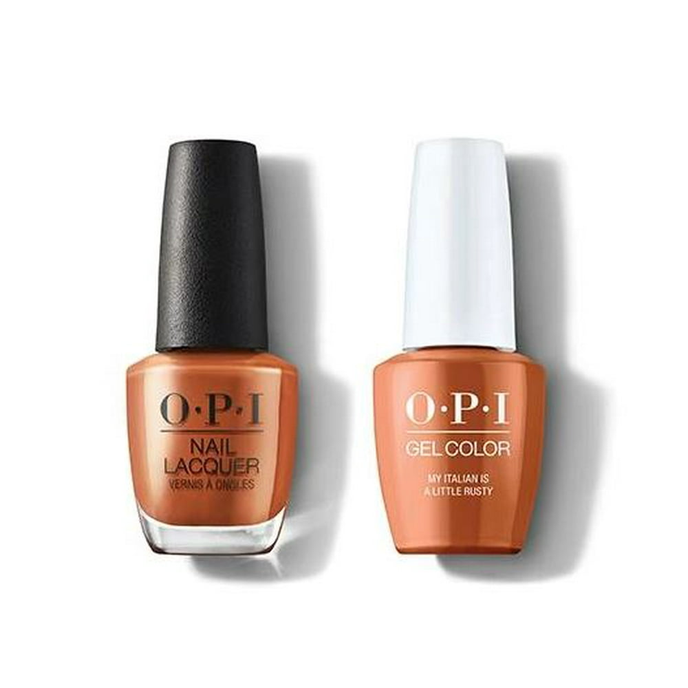 OPI Gel & Lacquer Combo [My Italian is a Little Rusty MI03] MUSE of ...