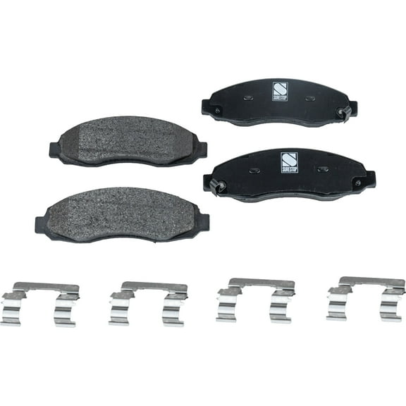 Brake Pad Set Compatible with 2003-2004 Dodge Dakota 6Cyl 8Cyl 3.7L 3.9L 4.7L 5.9L Front