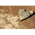 thumbnail image 2 of Kaveney, Wendy 18x13 White Modern Wood Framed Museum Art Print Titled - Namibia, Namib-Naukluft Park Heart-shaped rock, 2 of 4