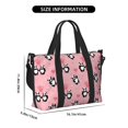 thumbnail image 2 of Rocae Valentine'S Day Panda for Travel Shoulder Bag Top Handle Handbag with Yoga Mat Buckle for Gym, Work, Travel, 2 of 7