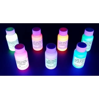 Blacklight Reactive Fluorescent Tempera Glow Party Paint 6 Pack 8 Ounc –  DirectGlow LLC