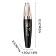 thumbnail image 3 of Kokovifyves 4D Silk Fiber Lash Mascara Black Lengthening Volumizing Lash Extension, 3 of 9