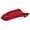 Red, variant on ABS Rear Mudguard for Click125 - Splash Guard Protector with Collision-Resistant Design