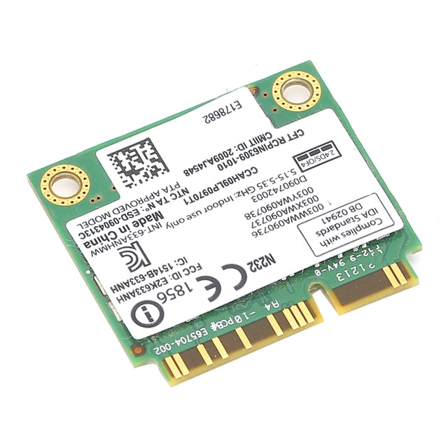 Tarjeta de red Bling Bling Para Intel 6300 DualBand 2.4/5GHz 802 agn 450Mbps Mini PCIE Wifi
