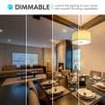 thumbnail image 4 of Luxrite A19 Dimmable LED Light Bulb, 60W Equivalent, 2700K Warm White, 800 Lumens, GU24, 16-Pack, 4 of 8