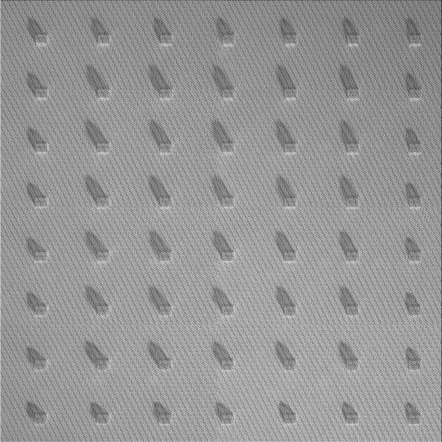 Ahgly Company Machine Washable Indoor Square Transitional Gray Cloud Gray Area Rugs, 5' Square