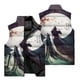 thumbnail image 2 of Chaqueta sin mangas para hombre con diseño de árbol de sol y luna, para deportes al aire libre, ciclismo, resistente al viento, cálida, con cuello alto y cremallera, 2 of 4