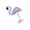Rose purple, variant on lanema Decorative Glass Flamingo Figurine for Women Glass Art Sculpture Ornament