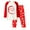 E Red Santa, variant on WIBACKER 2-7T Toddler Boys Girls Christmas Pajamas Sets for Kids Cotton Snug Fit 2Pcs Sleepwear - Santa Claus