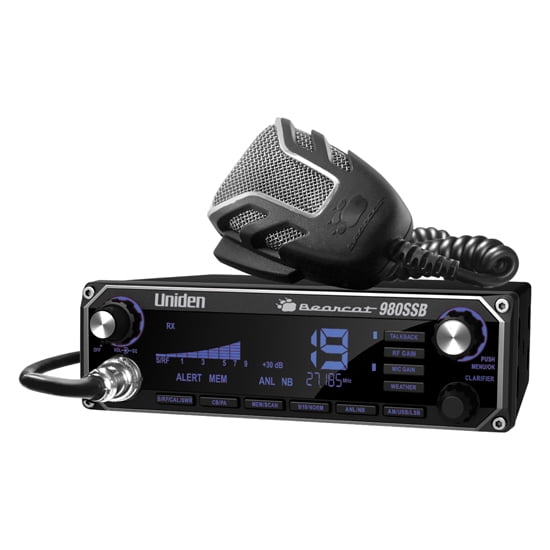 Uniden BEARCAT CB Radio With Sideband And WeatherBand (980SSB