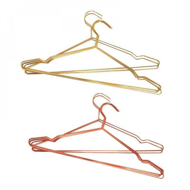 10 Pack Wire Hangers Stainless Steel Metal Heavy Duty 16.5 Inch Clothes  Hangers
