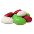 thumbnail image 2 of Christmas White, Red & Green Jordan Almonds by Its Delish, 3.5 lbs. Jumbo Reusable Container  Candied Almonds with Sweet Hard Candy Coating - Perfect for Christmas Themed Parties - USA Made & Vegan, 2 of 6