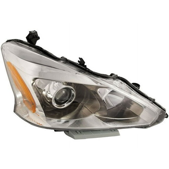 Right Passenger Side Headlight Assembly - Halogen - Compatible with 2013 - 2015 Nissan Altima Sedan 2014