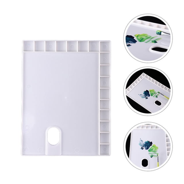 ELAYARD 3Ud Platos Plásticos Para Mezcla De Resistentes Con Compartimientos