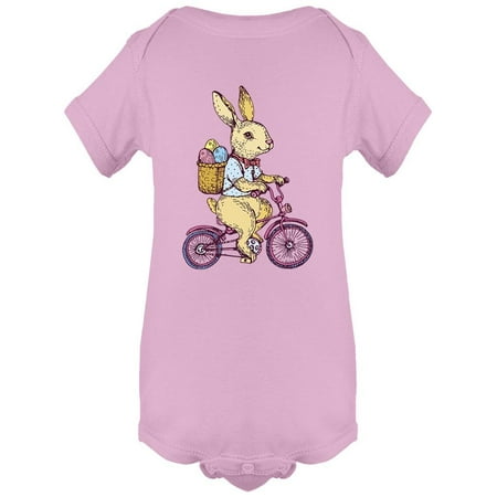 

Easter Rabbit On A Bicycle Bodysuit Infant -Image by Shutterstock 24 Months