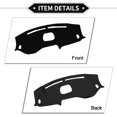 thumbnail image 5 of Unique Bargains Dashboard Covers for Hyundai Tucson with Head-Up Display Non-Slip Dash Cover Mat Polyester Black, 5 of 6