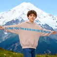 thumbnail image 6 of Girls Hoodies Casual Long Sleeve Warm Pullover Tops Baggy Fashion Cute Streetwear Sweatshirts with Pockets,6-12 Months 12-24 Months 2t 3t 4t 5t 6t 7t 8t 9t Children Khaki 12-13 Years, 6 of 6