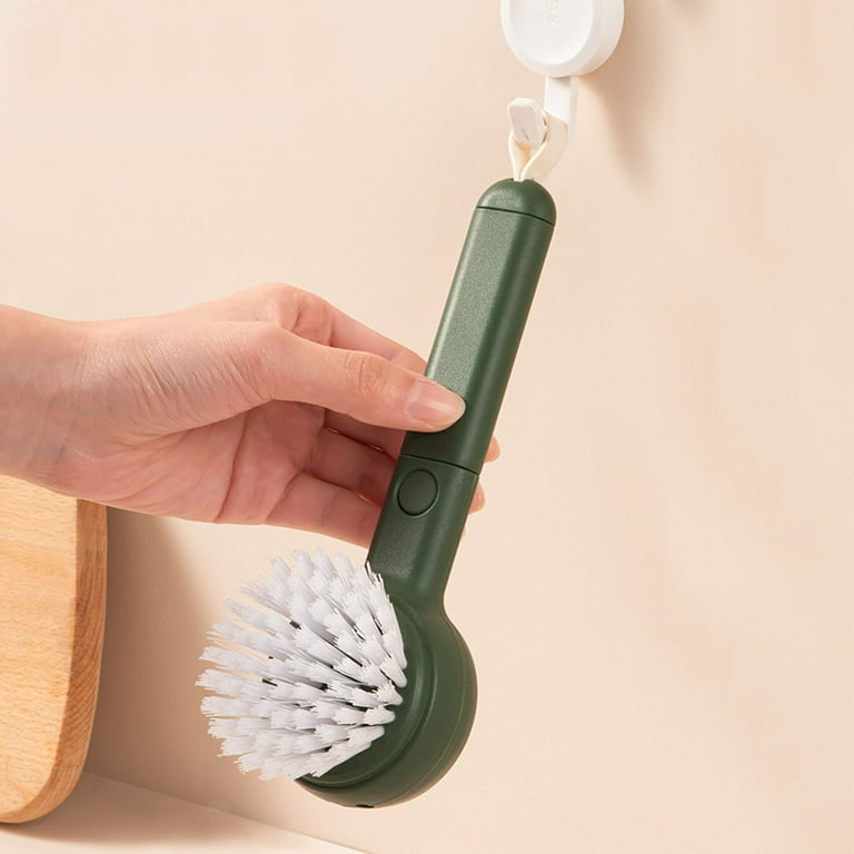 Kitchen Cleaning Brush, Silicone Dishwashing Brush, Crevice Brush,  Household Fruit And Vegetable Cleaning Brush, Multifunctional Cleaning Brush