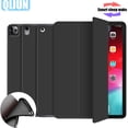thumbnail image 2 of For Apple ipad Pro 10.5" 2017 Tablet Case Smart Wake Cover flip Leather Tri fold Sleeve Soft shell stand for A1701 A1709 A1852 PU Navy ipad Pro 11 2021, 2 of 6