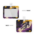 thumbnail image 2 of Naloa Astronaut Floating purple Space Card Badge Holder Work Badge Sleeve for Office, School, Factory, ID Credit Cards, Driver Licenses and Passes, 2 of 7