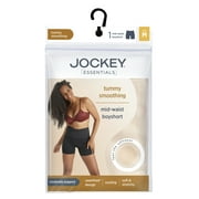 Jockey® Essentials Women's Tummy Smoothing Mid-Waist Boyshort, Sizes Small-3XL