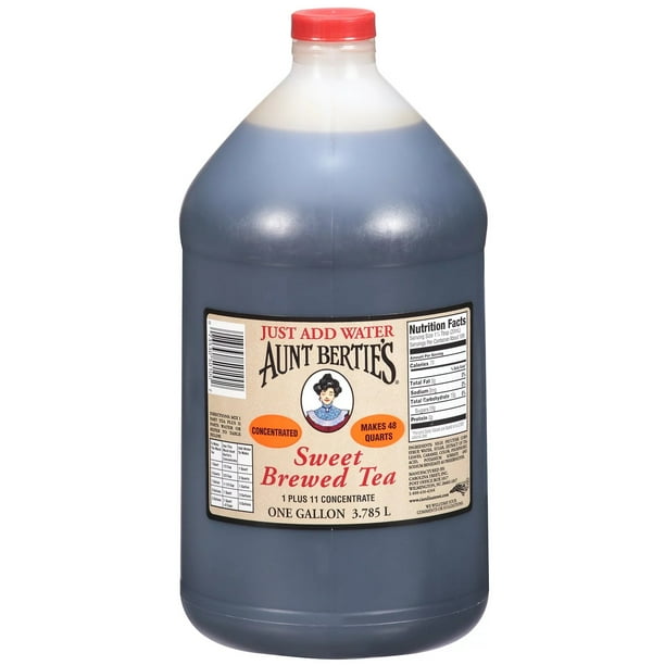 Aunt Berties Tea Concentrate - 1 gal. - Walmart.com