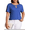 Royal Blue, variant on FOLUNSI Women's Plus Size Tops Casual Keyhole Round Neck Pleated Puff Sleeve Blouse m-4x