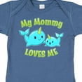 thumbnail image 4 of Inktastic My Mommy Loves Me Cute Narwhal Boys or Girls Baby Bodysuit, 4 of 5