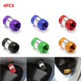 thumbnail image 3 of 4x Car Tire Tyre Rim Wheel Air Valve Stem Dust Cap Cover Accessories Universal, 3 of 6