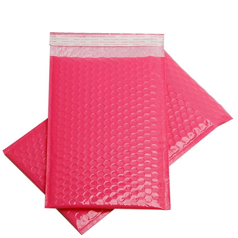 Pink Bubble Film Roll Bag Foam Paper Roll Packaging Express Gift