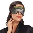 thumbnail image 2 of IAUYY Sleep Mask, Super Soft Eye Masks with Adjustable Strap, Lightweight Comfortable Blindfold,Perfect Blocks Light for Men Women Elk Forest, 2 of 7