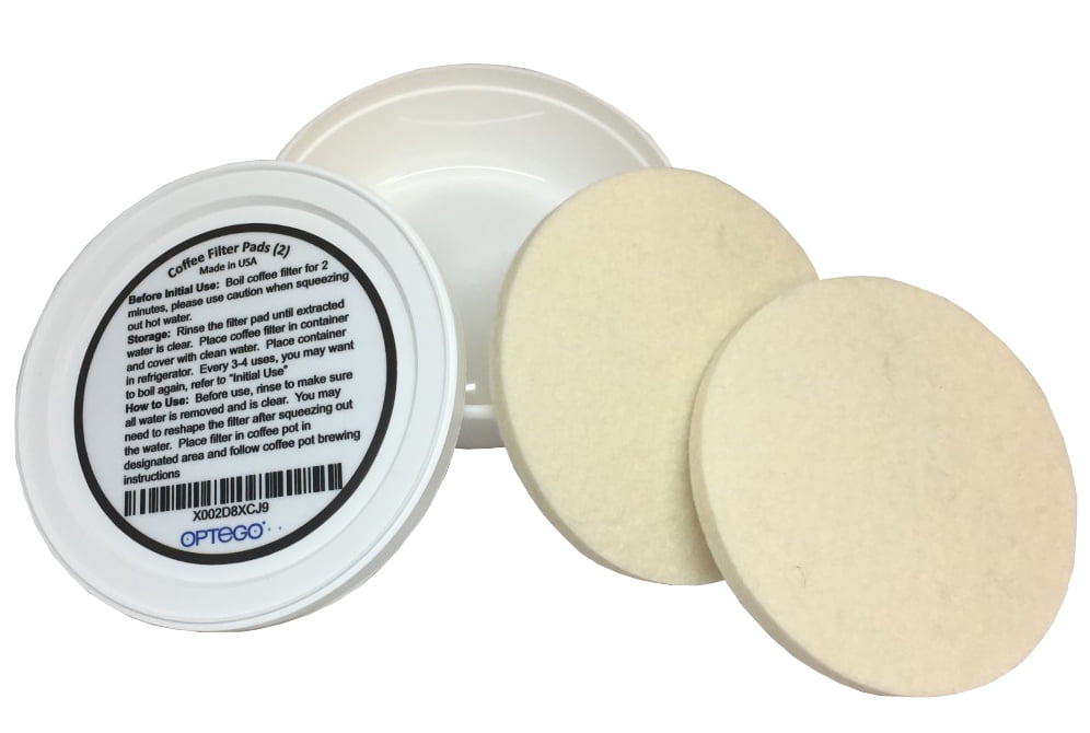 Coffee Filter Pads, Reusable, Compatible with Filtron Cold Brew Coffee