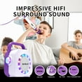 RISEBASS Karaoke Machine for Kids & Adults Singing Machine Speaker with