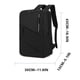 thumbnail image 4 of Nueva mochila de tres piezas con carga USB, bolso de negocios para computadora, bolso multifuncional para estudiantes, bolso de libros de gran capacidad para hombres, 4 of 6