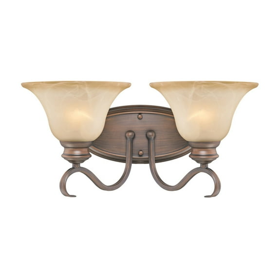 Golden 6005-BA2 RBZ Two Light Bath Vanity