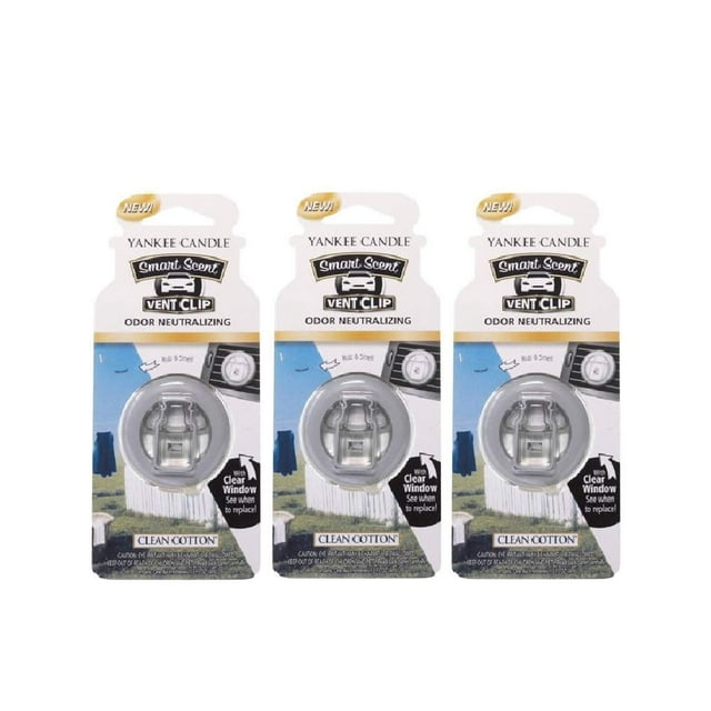 Aromatizante para Auto Yankee Candle Smart Scent Algodón limpio