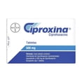 thumbnail image 3 of Ciproxina Ciprofloxacino 500 mg 14 tabletas, 3 of 4